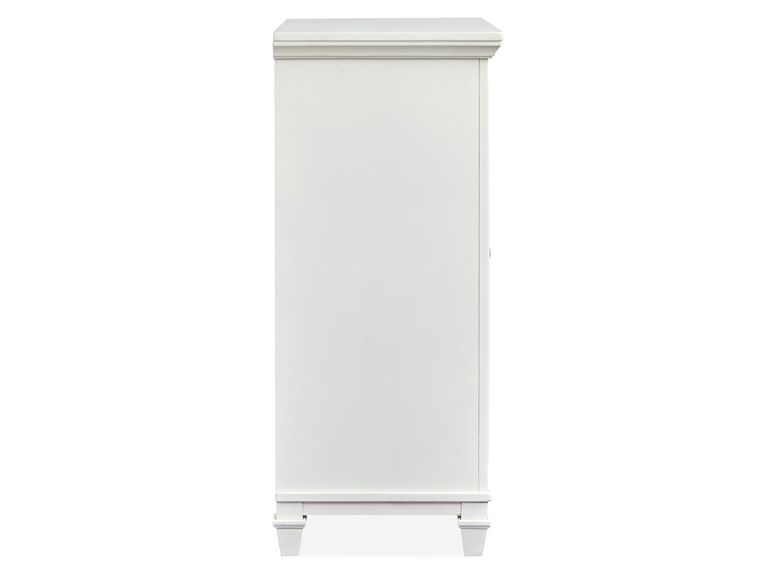 Charleston White Dove White Door Chest - B5611-13WH