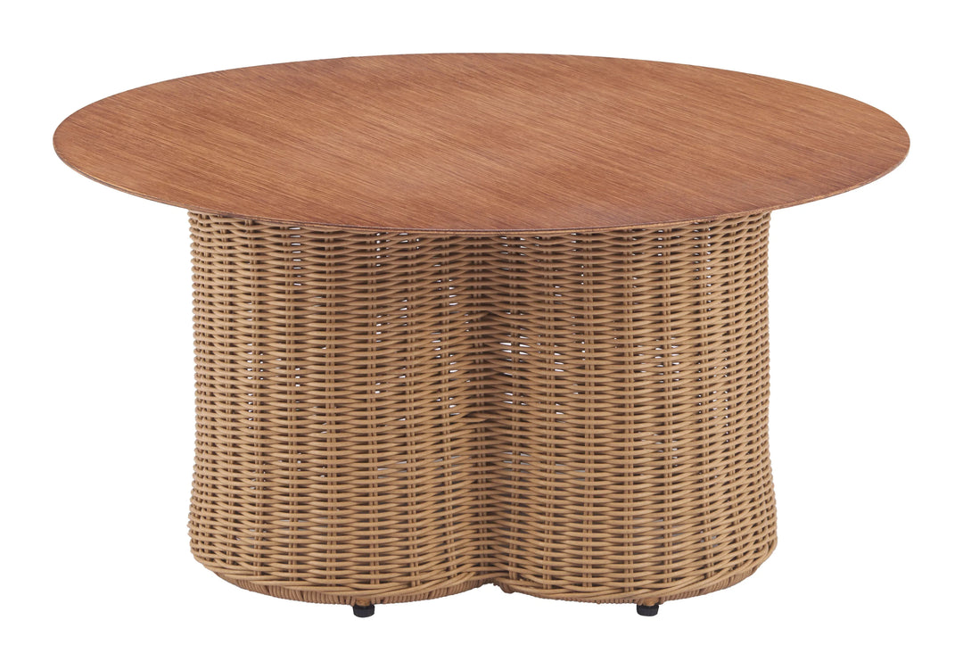 Soka Coffee Table Natural - AmericanHomeFurniture