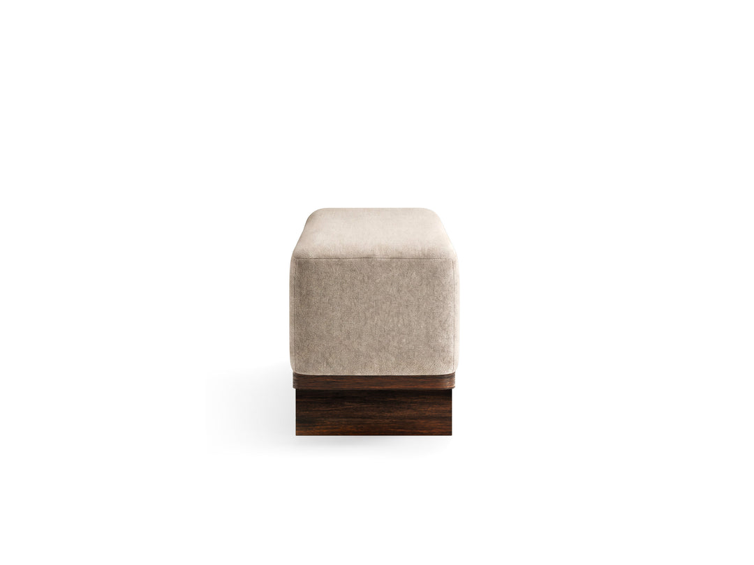 Reena Rich Brown Upholstered Bench - D6518-68
