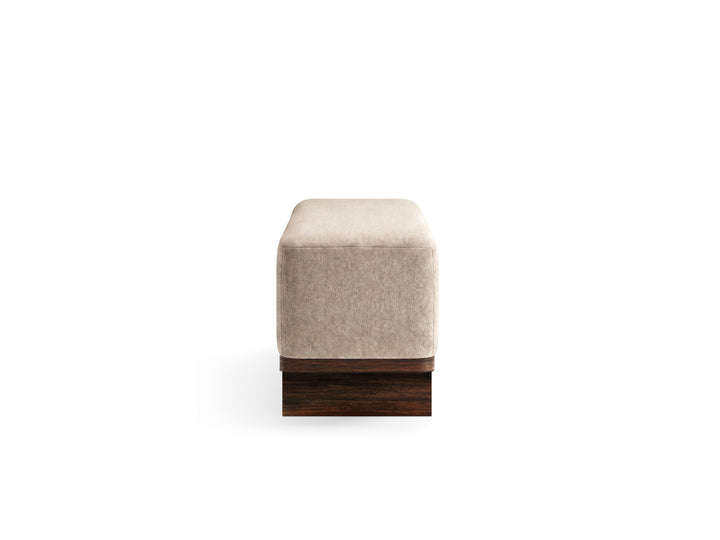 Reena Rich Brown Upholstered Bench - D6518-68