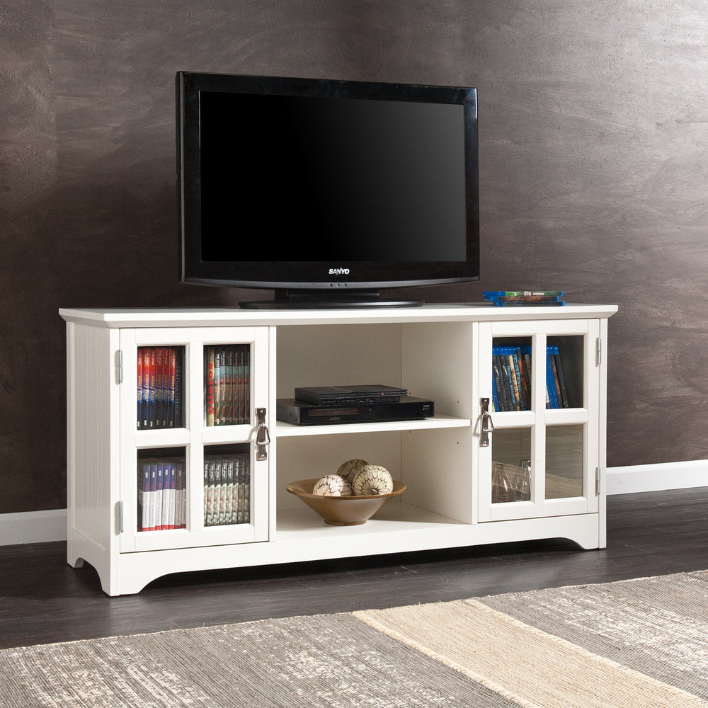 American Home Furniture | SEI Furniture - Remington TV/Media Stand - White