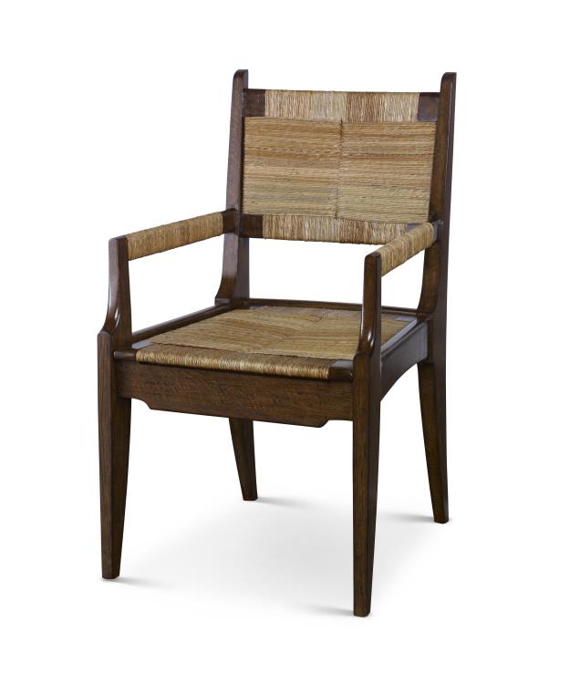 American Home Furniture | Century - Thomas O'Brien - Upholstery Karlie Dining Arm Chair