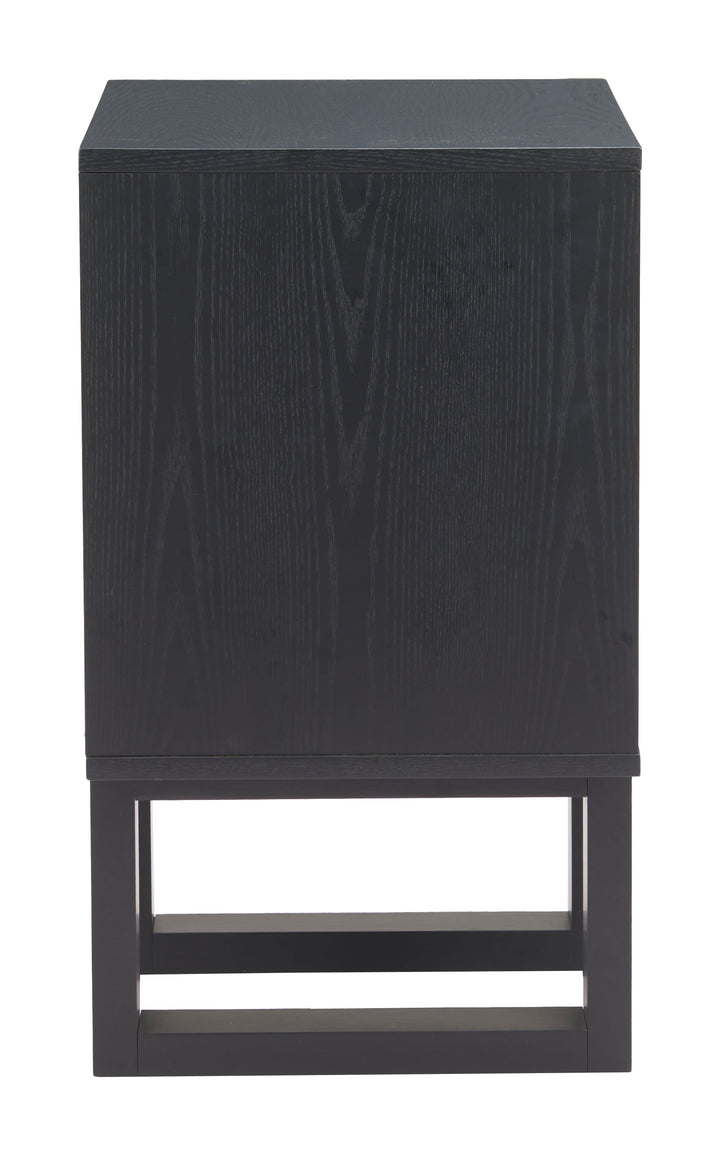 Aremi Nightstand Brown & Black - 110636