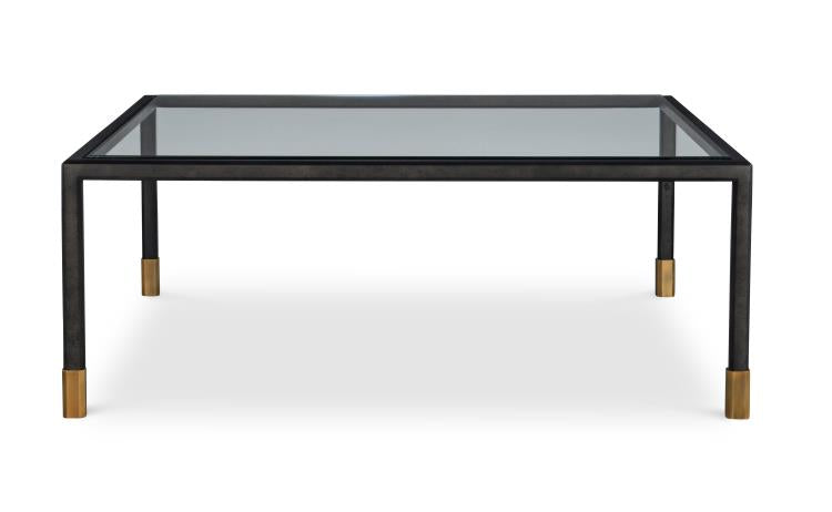 American Home Furniture Century Jennings Square Cocktail Table (Glass)