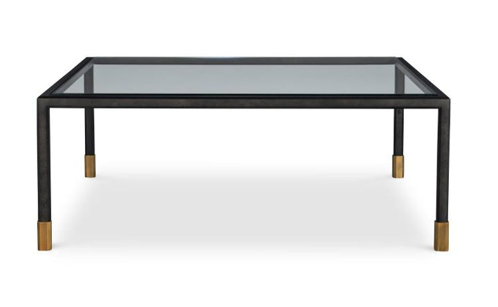 American Home Furniture Century Jennings Square Cocktail Table (Glass)