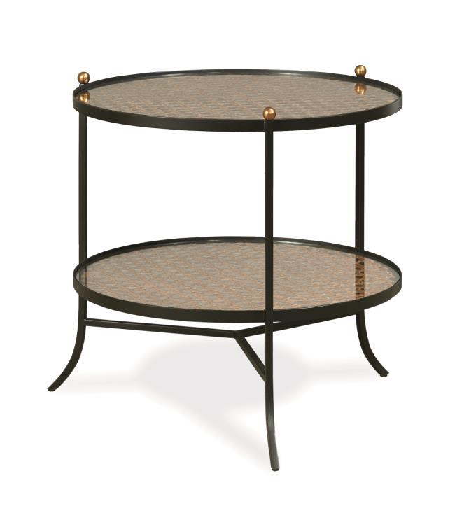 Century - Tom-Tom Round Side Table - AEA-663 | American Home Furniture