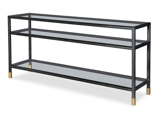 American Home Furniture Century Jennings Console Table (Glass)