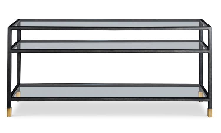 American Home Furniture Century Jennings Console Table (Glass)