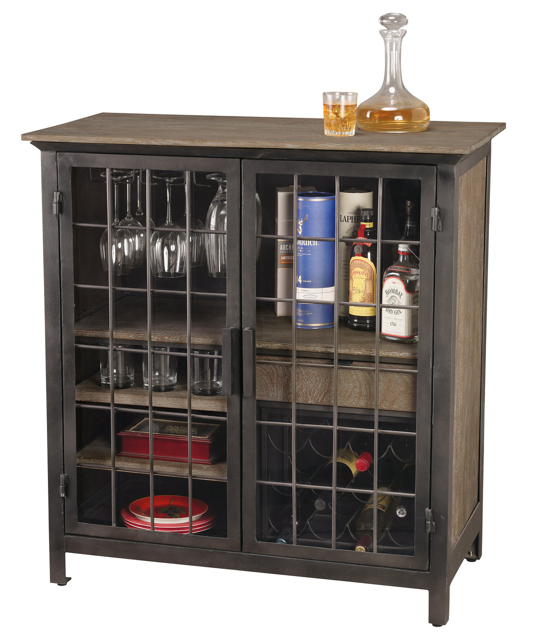 American Home Furniture | Howard Miller - Andie Wine & Bar Cabinet