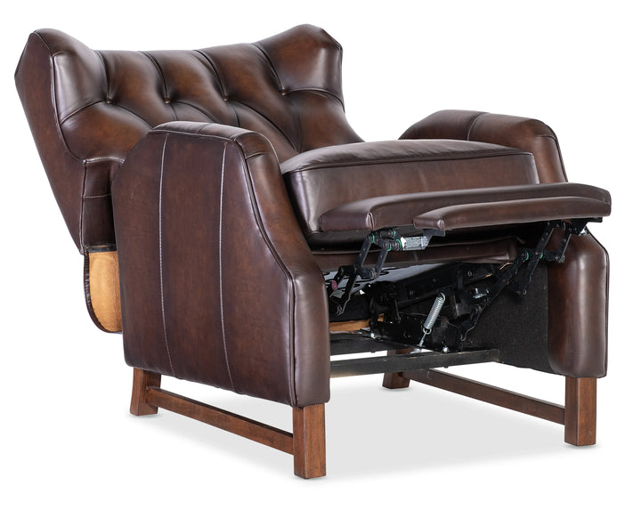American Home Furniture Hooker Furniture Henderson Press Back Recliner