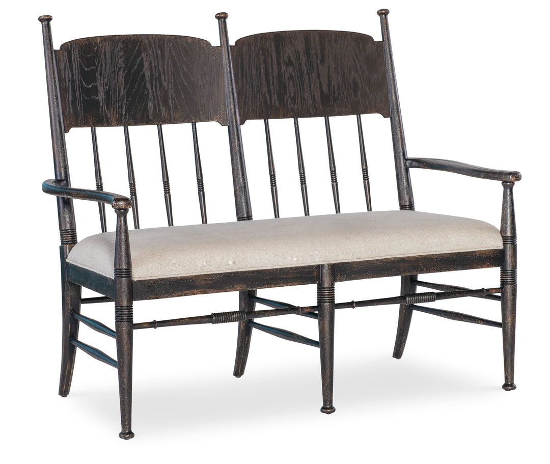 American Home Furniture | Hooker Furniture - Americana Dining Bench - Molasses