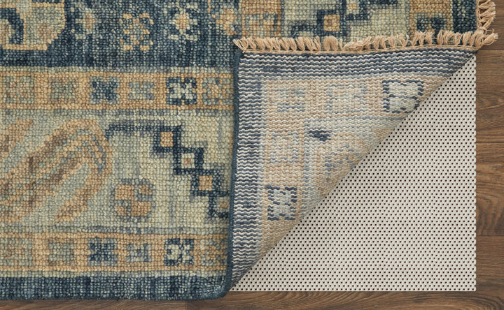 Runner/2'6" x 10'/Blue/Ivory