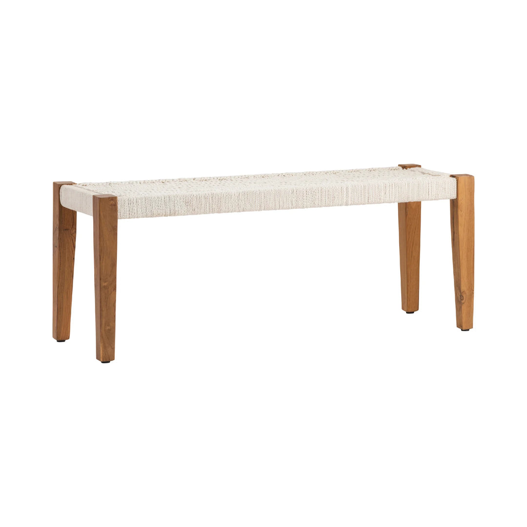 Bengal Manor Jute Bench - AmericanHomeFurniture