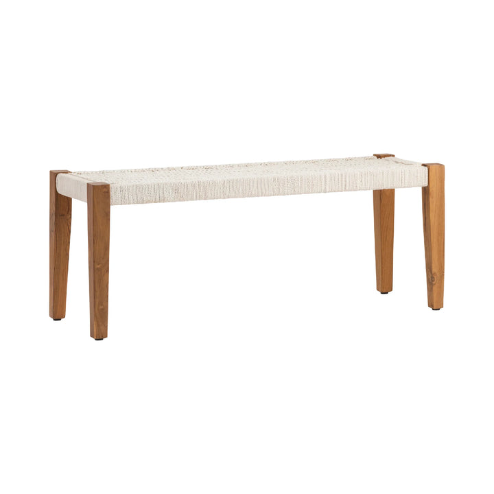 Bengal Manor Jute Bench - AmericanHomeFurniture