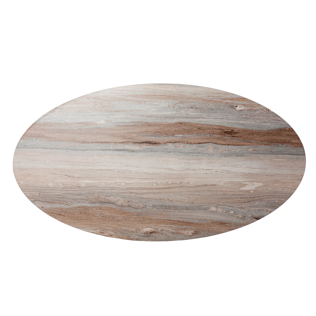 Chadkirk Faux Marble Cocktail Table - AmericanHomeFurniture