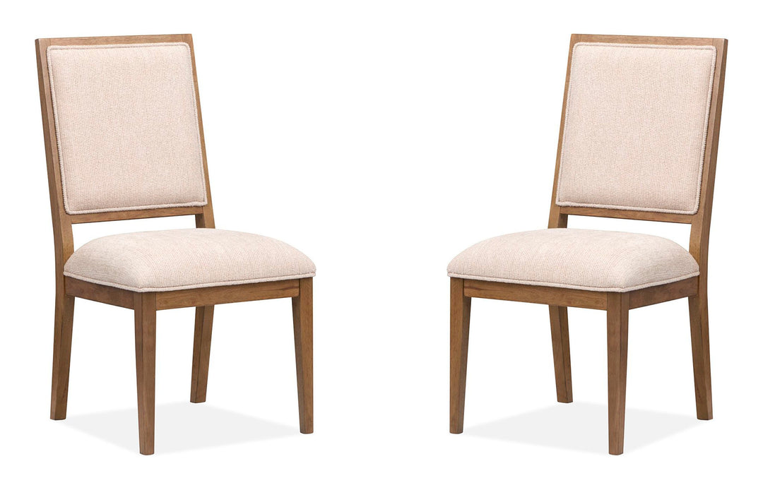 Marcel Harvest Brown Upholstered Side Chair - Set of 2 - D6378-63