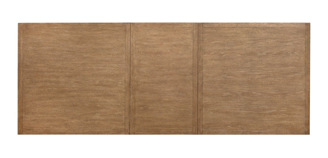 Plum Creek Sierra Brown Extendable Trestle Dining Table - D5768-21