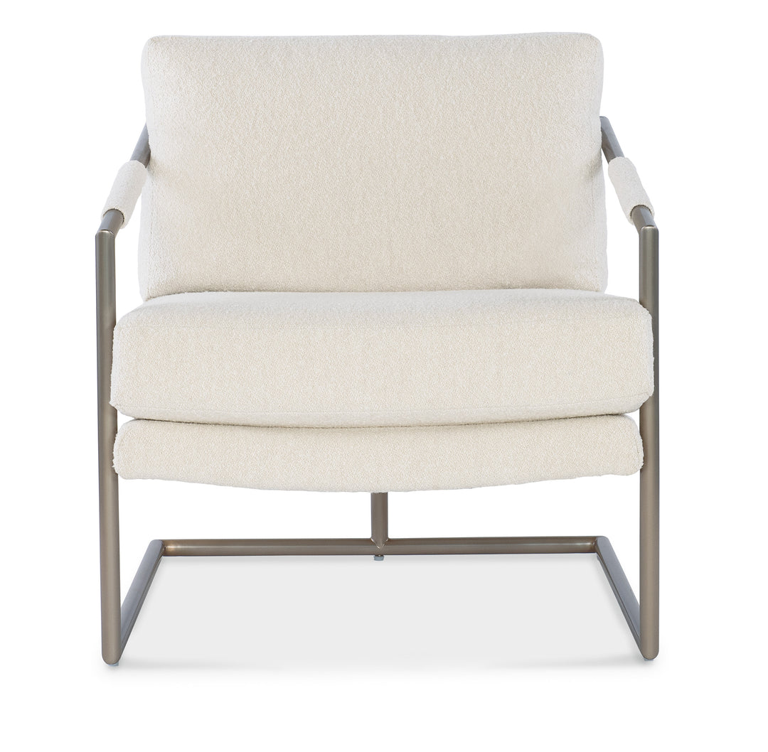 American Home Furniture | Hooker Furniture - Moody Metal Chair - Beige