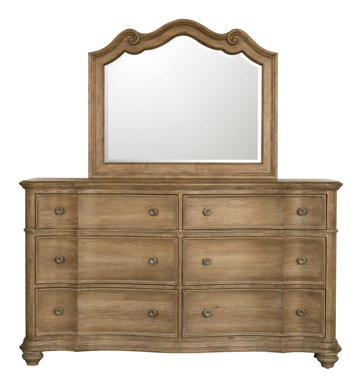 Weston Hills Flax Seed Dresser With Mirror - P293-BR-K7