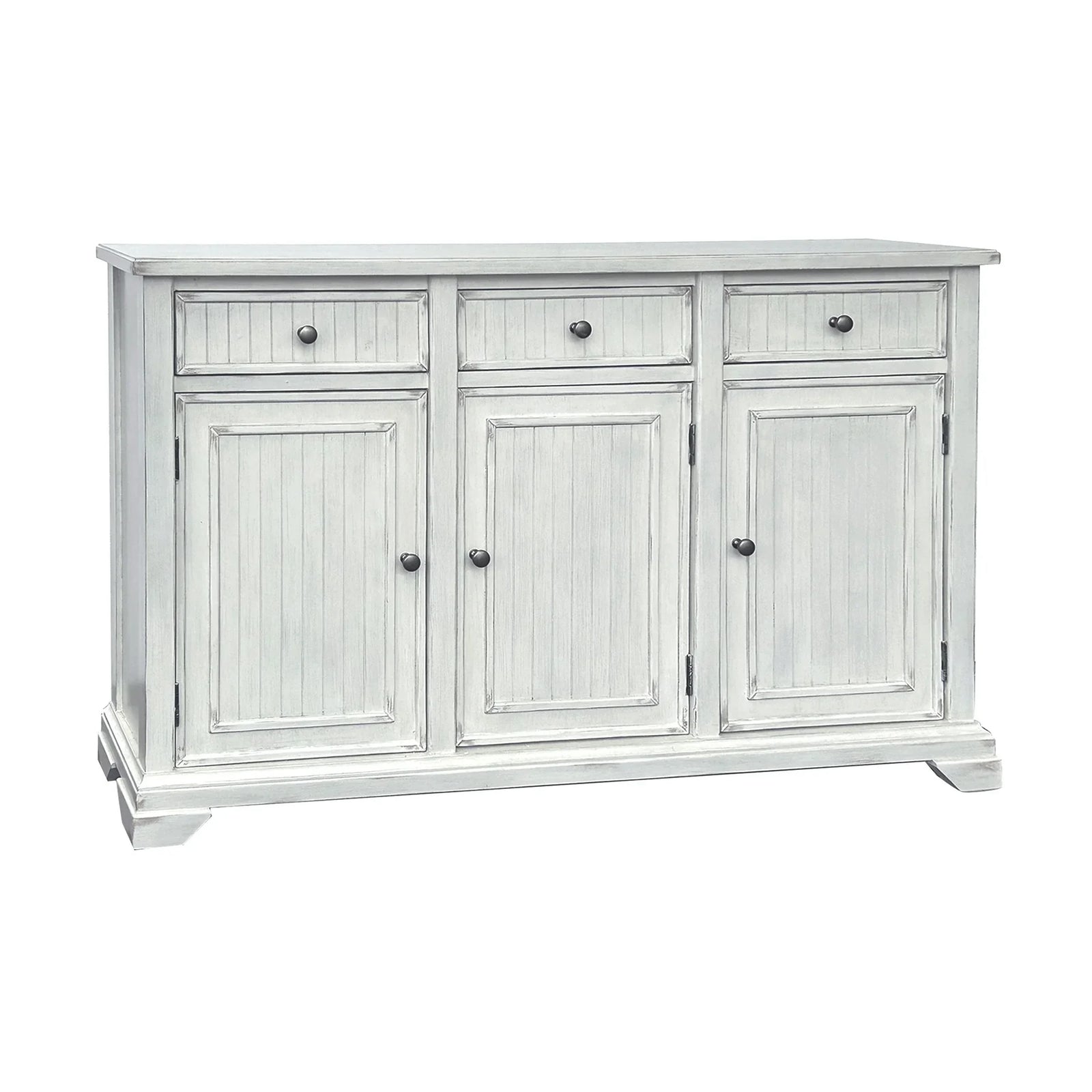 Crestview Collection Lacey Three-Door Sideboard SIDEBOARDS + CREDENZAS