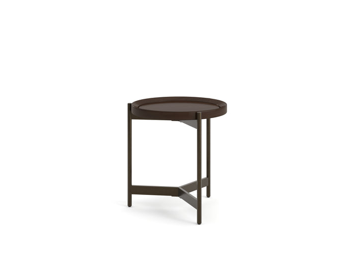 Wren Dark Brown Tray End Table - T6413-19