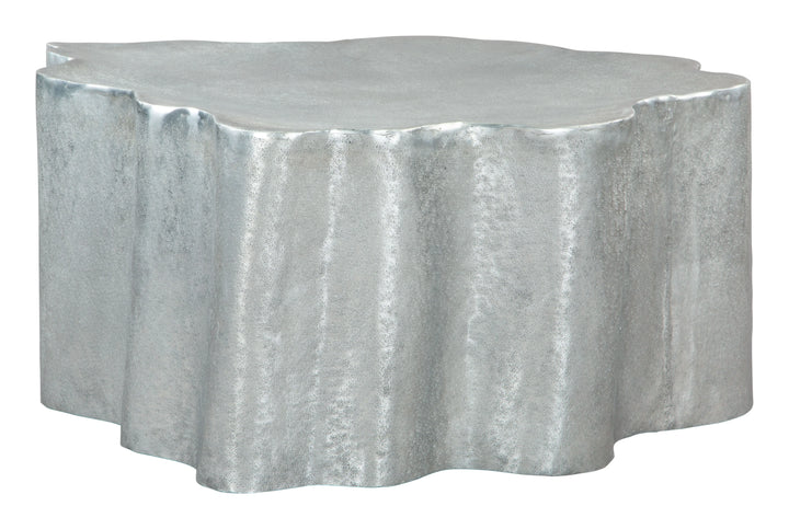 Kortha Coffee Table Antique Silver - AmericanHomeFurniture
