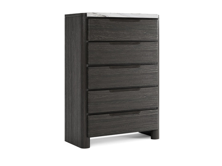 Keaton Black Drawer Chest - B6614-10
