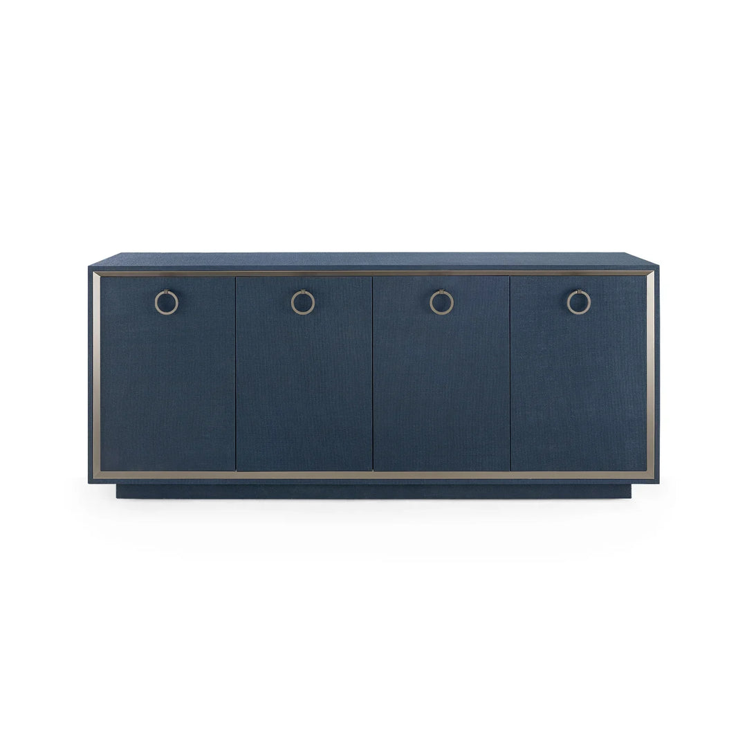Ansel 4-Door Cabinet - AmericanHomeFurniture