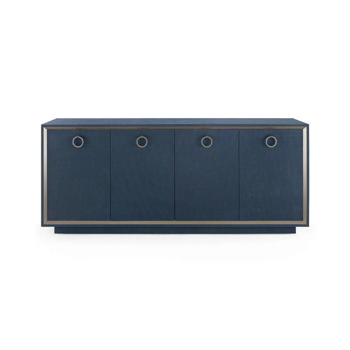Ansel 4-Door Cabinet - AmericanHomeFurniture