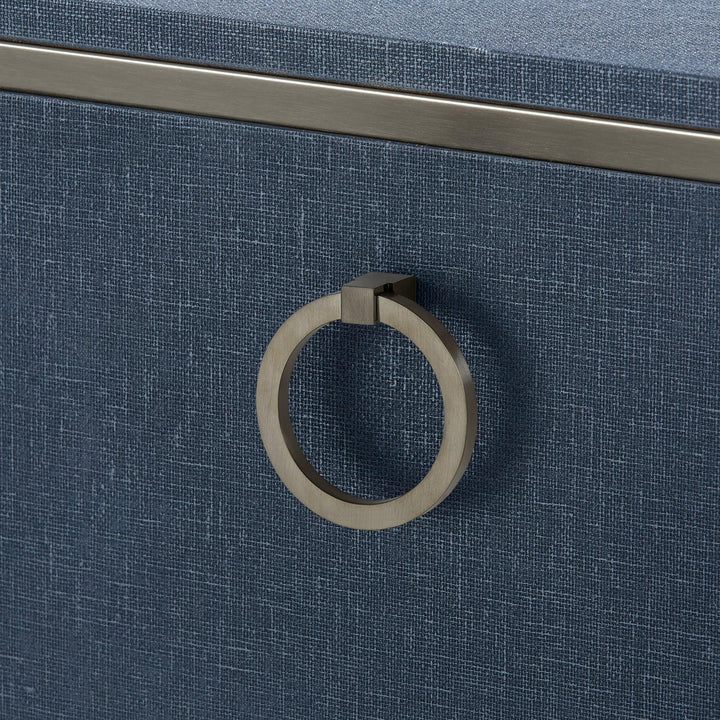 Ansel 4-Door Cabinet - AmericanHomeFurniture