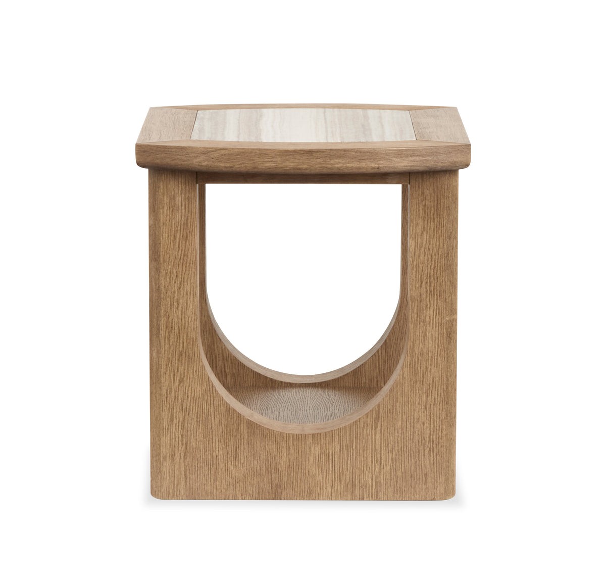Bradford Riverbed Beige Rectangular End Table - T5950-03