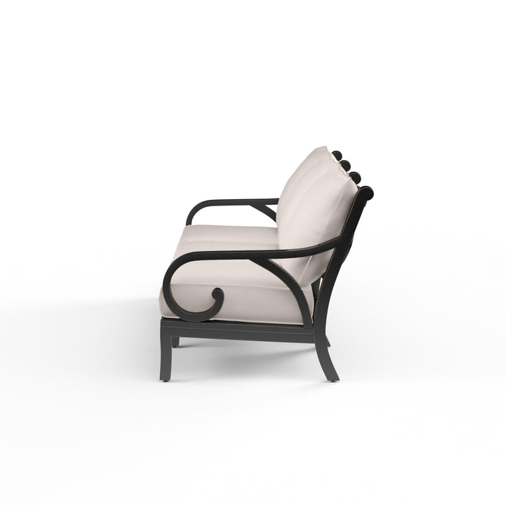 Monterey Sofa in Canvas Natural w/ Self Welt