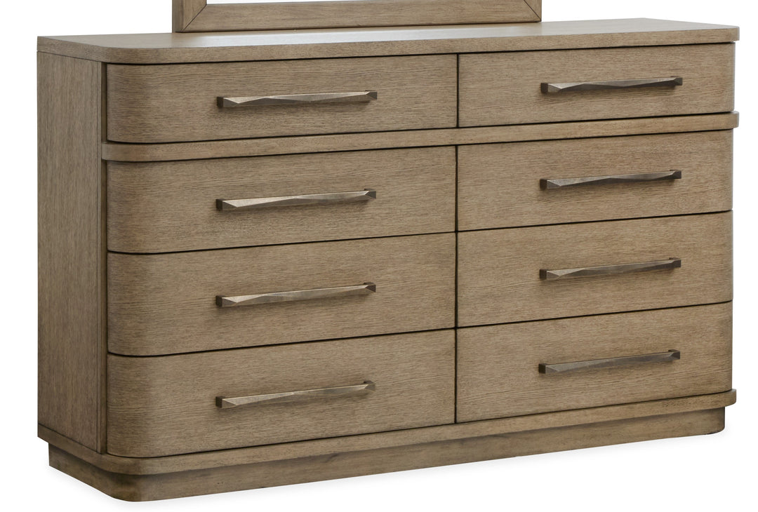 Thorne Amber Brown Double Drawer Dresser - B6593-22