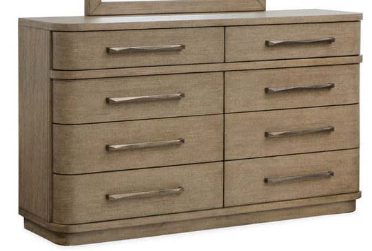 Thorne Amber Brown Double Drawer Dresser - B6593-22