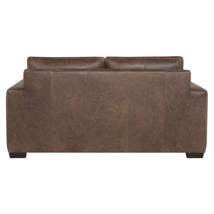 Dawkins Leather Loveseat