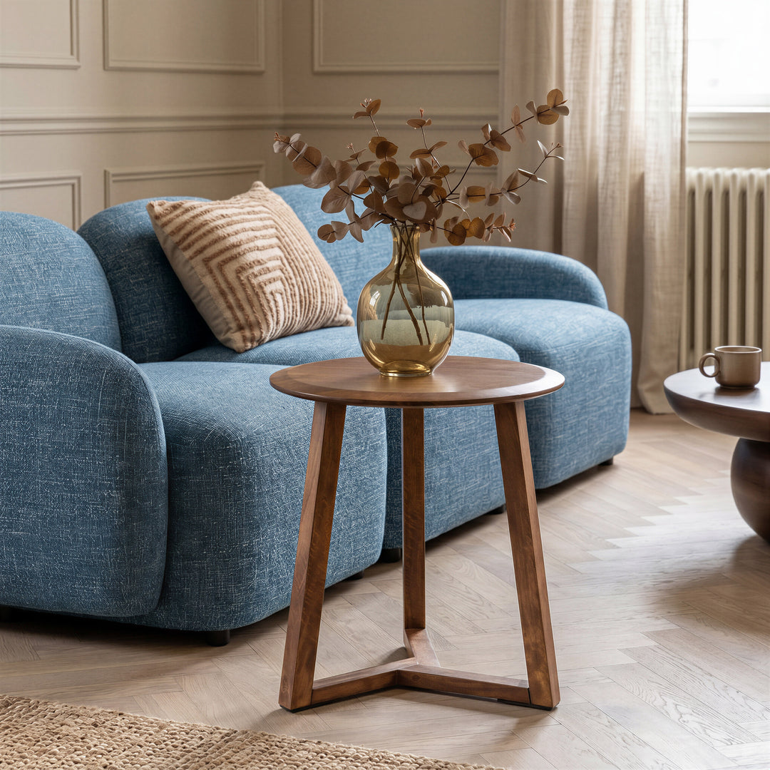 Macaria Side Table Walnut - 111168