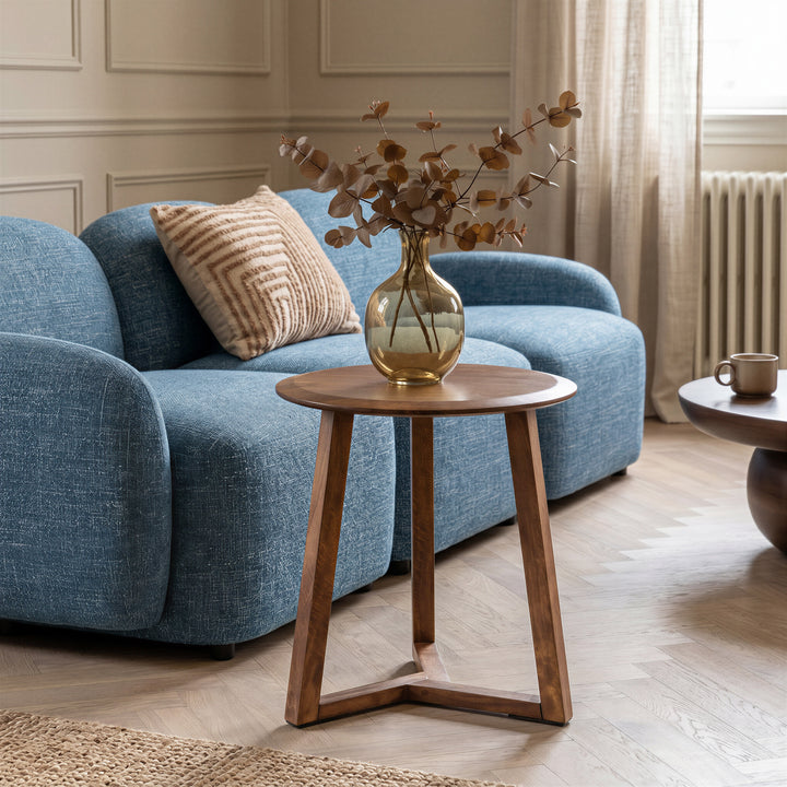 Macaria Side Table Walnut - 111168