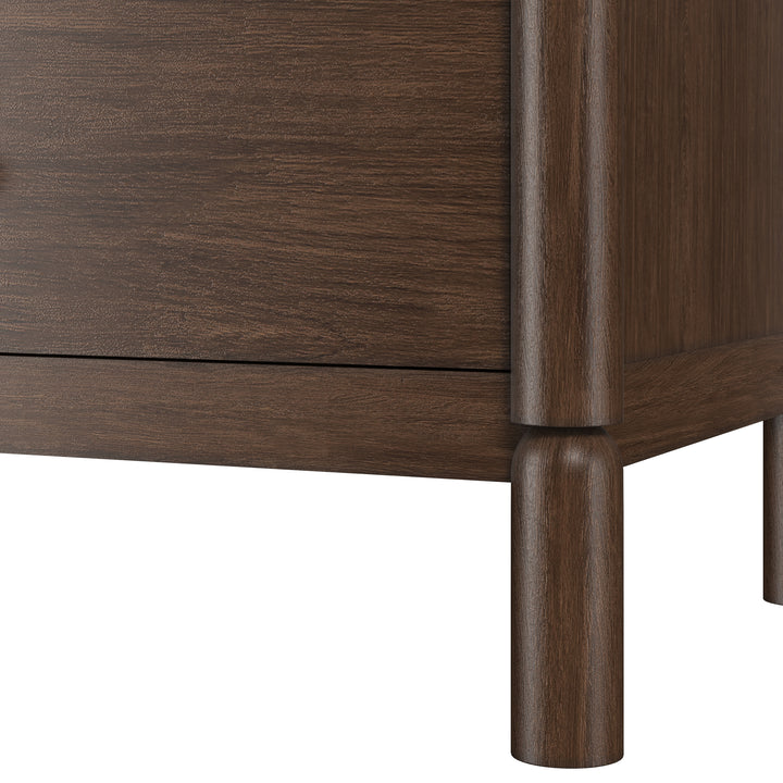 Verge 3 Drawer Nightstand