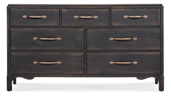 American Home Furniture | Hooker Furniture - Americana Dresser 2 - Molasses