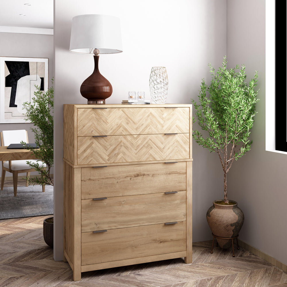 Garrison Drawer Dresser - AmericanHomeFurniture