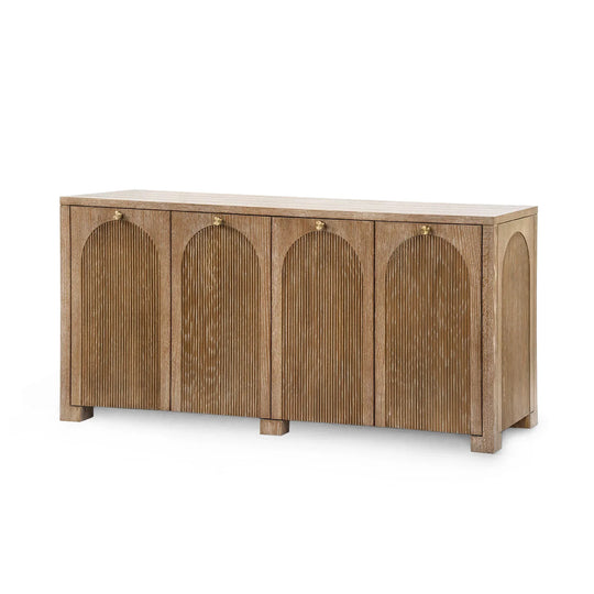 Villa and House Arcadia 4-Door Cabinet SIDEBOARDS + CREDENZAS