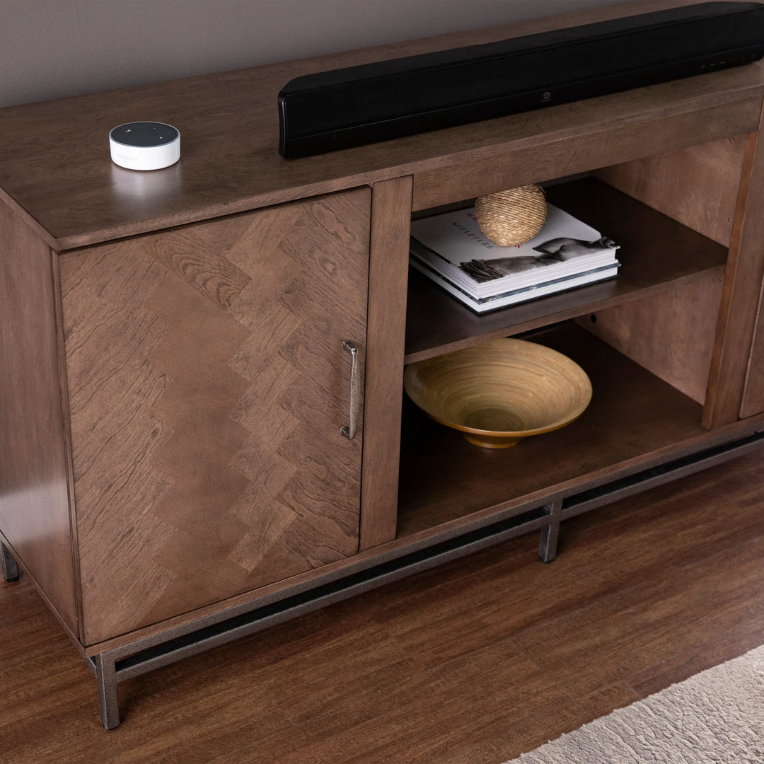 Dibbonly Media Stand w/ Storage - AmericanHomeFurniture