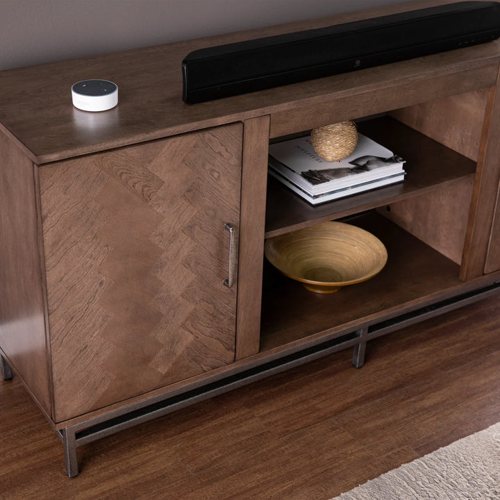 Dibbonly Media Stand w/ Storage - AmericanHomeFurniture