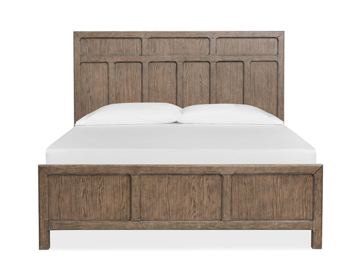 Claremont Smokey Taupe King Panel Bed - B5942-64