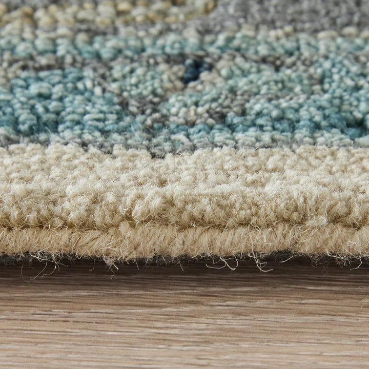 Rectangle/5' x 8'/Blue