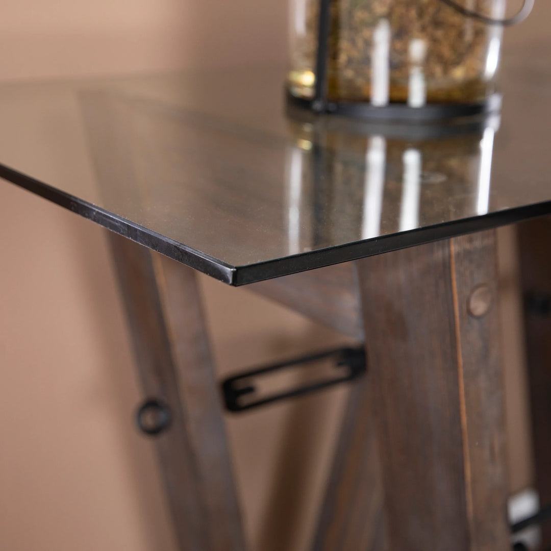 Garrinston Reclaimed Wood Console Table - AmericanHomeFurniture