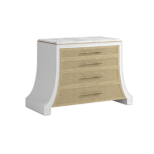 Eave Accent Chest-Uplifting White