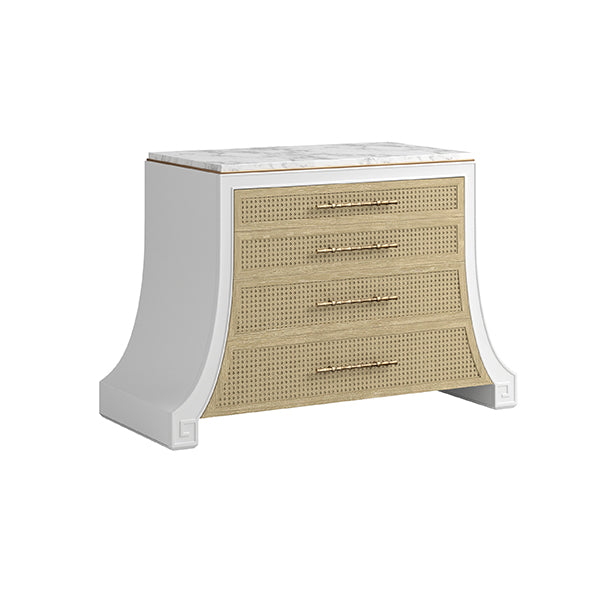 Eave Accent Chest-Uplifting White