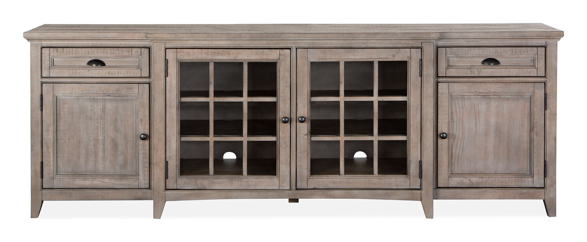 Paxton Place Dovetail Grey 90" Console - E4805-09