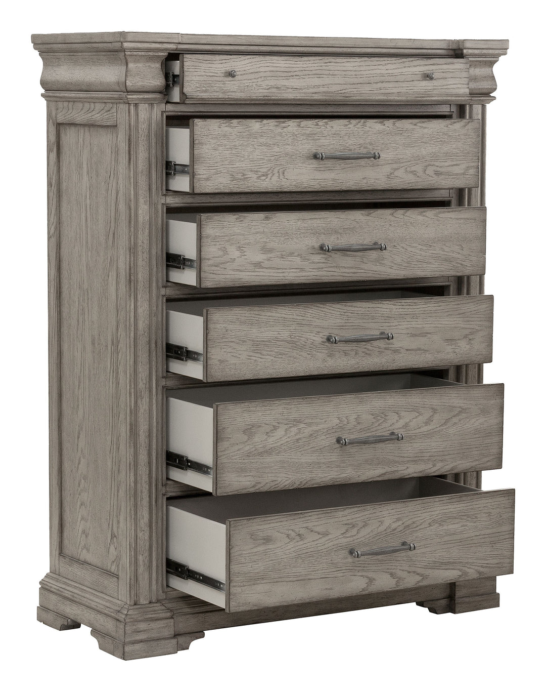 Madison Ridge Heritage Taupe 6 Drawer Chest - P091124